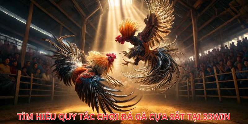 Tìm hiểu quy tắc chơi đá gà cựa sắt tại 33WIN